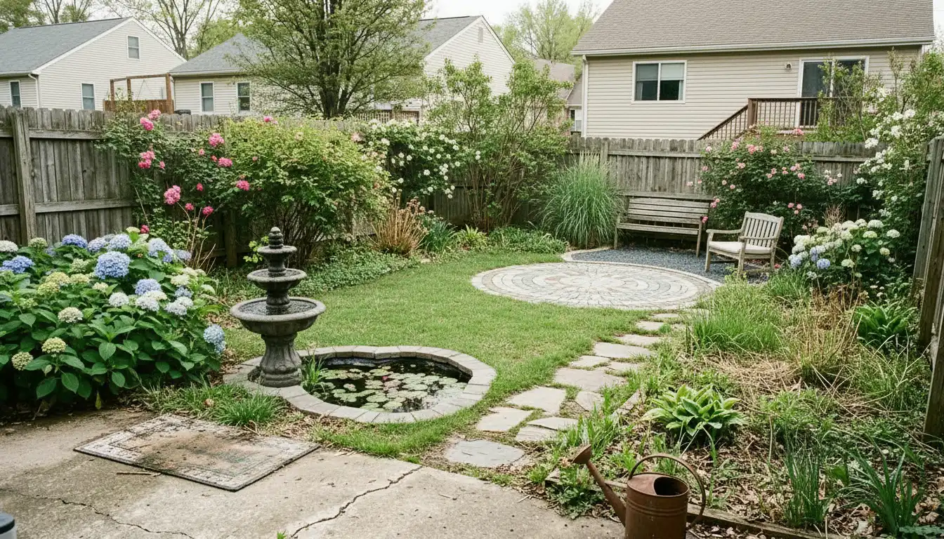 After Quick preview · Garden retreat
